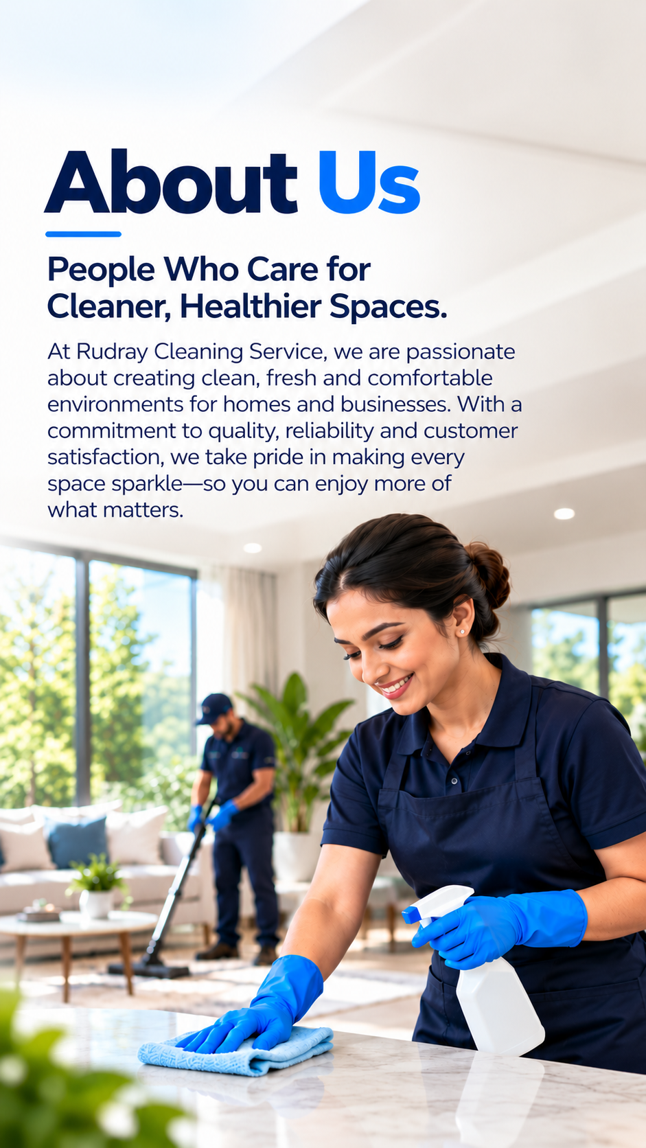 People Who Care for Cleaner Spaces